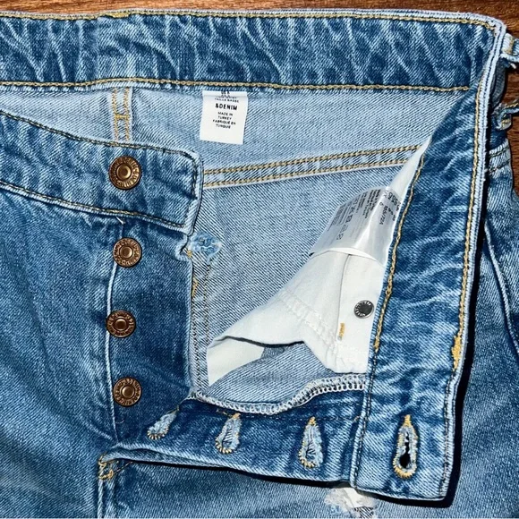 H&M &DENIM Boyfriend Jeans, Size 6 - Picture 3 of 11